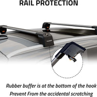 Catch Usa Car Roof Rack Cross Bars For VOLKSWAGEN TIGUAN R - LINE 2020 - Onwards