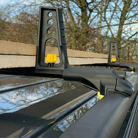 4x Universal Load Stops for Roof Rack Cross Bars | Adjustable Cargo Holders
