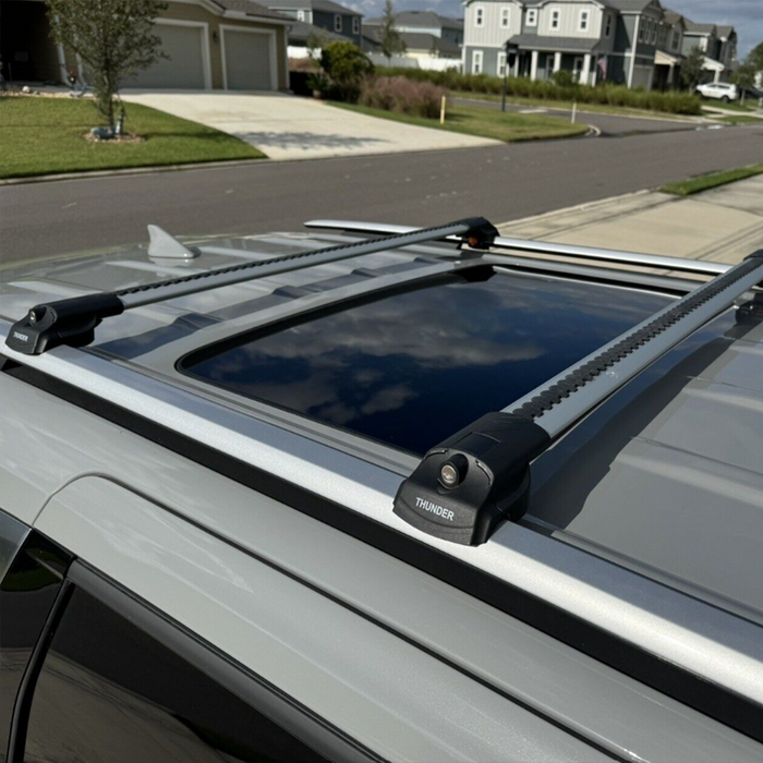 Catch Usa Car Roof Rack Cross Bars For Volkswagen Jetta Sportwagen 2009 - 2014