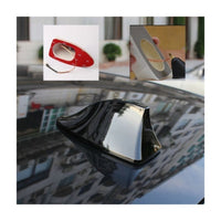 Car Shark Fin Antenna Roof Radio AM/FM Black For Subaru Impreza