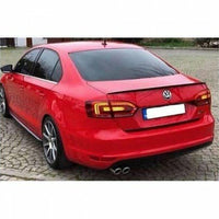 Rear Trunk Lip Spoiler Wing Painted Black Fit For VW Jetta MK6 2011-2018 Sedan