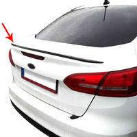 Rear Trunk Boot Spoiler Bodykit Black Focus 2004-2010 Car Shark Fin Antenna 