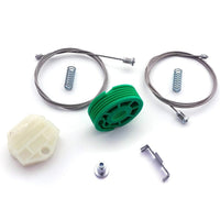 2x Mercedes W124 Window Regulator Repair Kit Clips Rear Left Right  1247300346