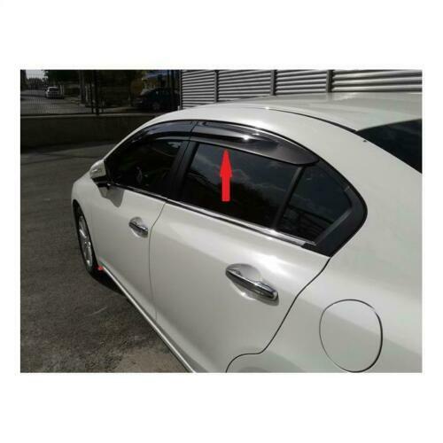 For Honda Civic 2001-2006 3D Wind Sun Rain Guard Window Visor SPORT 