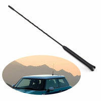Antenna Mast Spiral Whip Aerial AM FM Radio Roof Car Antenna Universal 16''