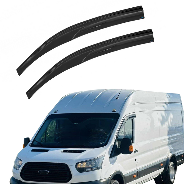 For Ford Transit 150 250 350 2014 2024  Wind Sun Rain Guard Window Visor 2 PC