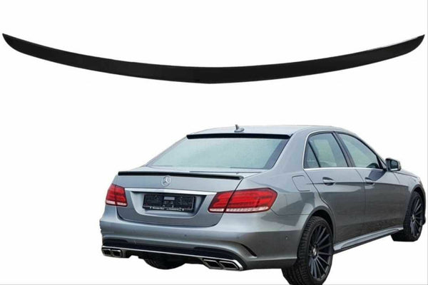 For MERCEDES E SERİES W212 2009-2016 Rear Trunk Lip Wing Spoiler Black Style