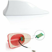 Car Shark Fin Antenna Roof Radio AM/FM Fits Chevrolet Cruze White