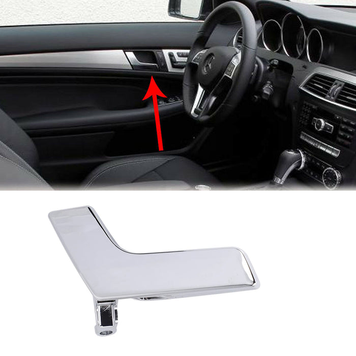 For Mercedes W204 X204 Left Driver Side Chrom Inside Door Handle Repair Kit NEW