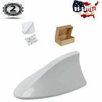 Car Shark Fin Antenna Roof Radio AM/FM Fits Honda CR-V White