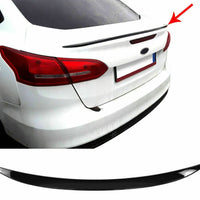 Rear Trunk Boot Spoiler Bodykit Black Focus 2004-2010 Car Shark Fin Antenna 