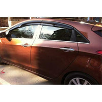 Smoke Window Visors 4x Set Fits VW Jetta 2011-2018 4-Door Rain/Sun/Wind Guard