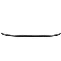 For BMW 5 Series F10 2011-2016 Sedan Rear Trunk Lip Spoiler Wing Painted Black