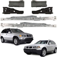 For BMW X5 E53 BMW X3 E83 2000-2006 Panoramic Sunroof Repair Kit Set 14 Pieces