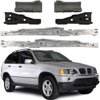 For BMW X5 E53 BMW X3 E83 2000-2006 Panoramic Sunroof Repair Kit Set 14 Pieces