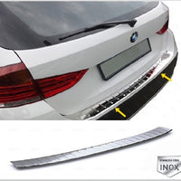 New Fits BMW X1 F48 2016-2023 Chrome Rear Bumper Guard Trunk Sill Protector