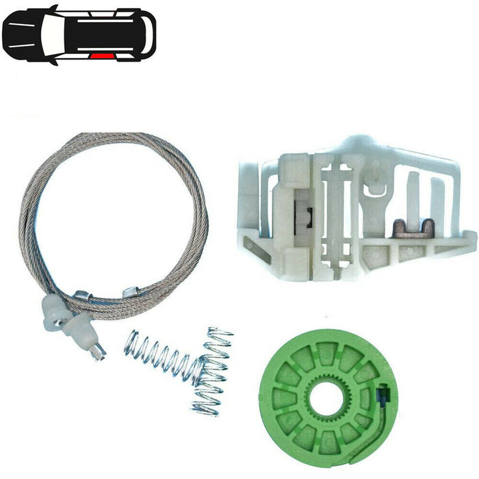 For BMW E90 328 330 335 Window Regulator Repair Kit Rear Left Driver Side