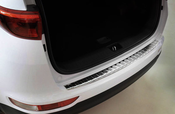 for Kia Sportage 2017-2021 Chrome Rear Bumper Guard Trunk Sill Cover US SELLER