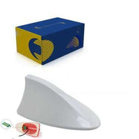 Car Shark Fin Antenna Roof Radio AM/FM Fits Fiat 500X White new