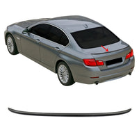 For BMW 5 Series F10 2011-2016 Sedan Rear Trunk Lip Spoiler Wing Painted Black