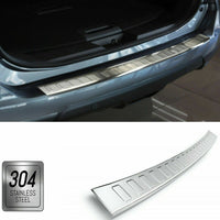 Fits Nissan Rogue 2017-2020 Chrome Rear Bumper Guard Trunk Sill Cover S.Steel