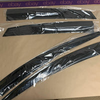 For FORD FOCUS 2011 2017 3D Wind Sun Rain Guard Window Visor 4 PC