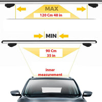 Catch Usa Car Roof Rack Cross Bars For Nıssan X - Traıl 2014 - 2020 Aluminum Cross Bar For Rooftop Luggage Kayak Canoe Bike Snowboard