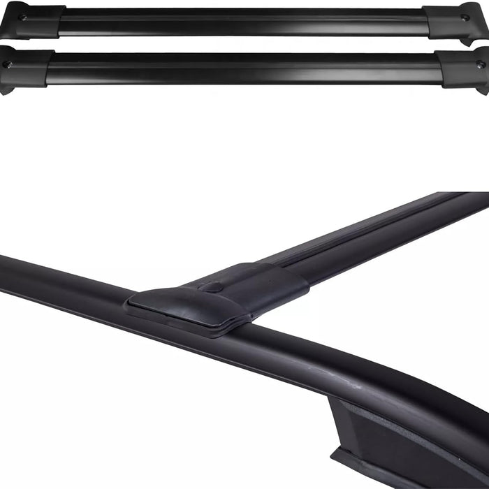 For Volkswagen Touareg 2011 - 2018 Roof Racks Cross Bars Rooftop Cargo Box Rooftop Tent Bike Kano Basket Carrier