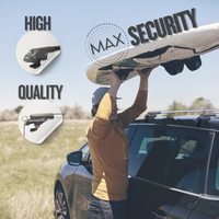 Catch Usa Car Roof Rack Cross Bars For Volvo Xc70 1998- 2016 Black or Gray Aluminum Lockable