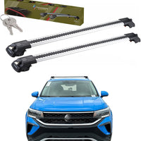 Catch Usa Car Roof Rack Cross Bars For Volkswagens Taos 2022 - 2024