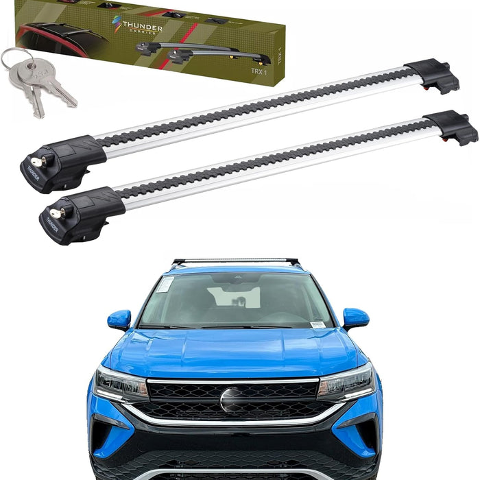 Catch Usa Car Roof Rack Cross Bars For Volkswagens Taos 2022 - 2024