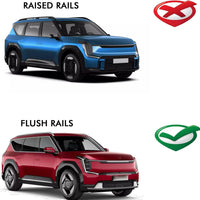 Catch Usa Car Roof Rack Cross Bars For Kia EV9 2024 - 2025