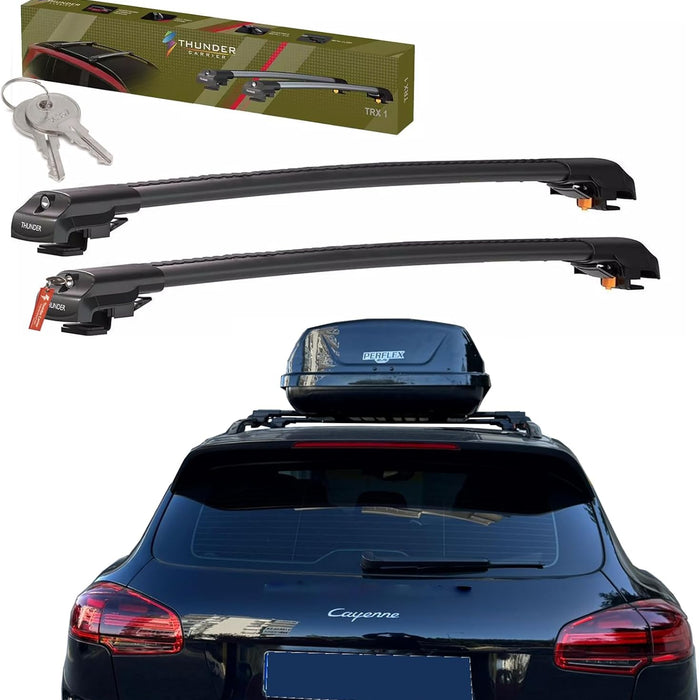Catch Usa Car Roof Rack Cross Bars For Porsche Cayenne 2011 - 2018