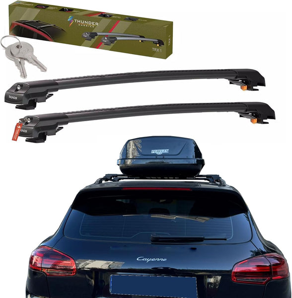 Catch Usa Car Roof Rack Cross Bars For Porsche Cayenne 2011 - 2018