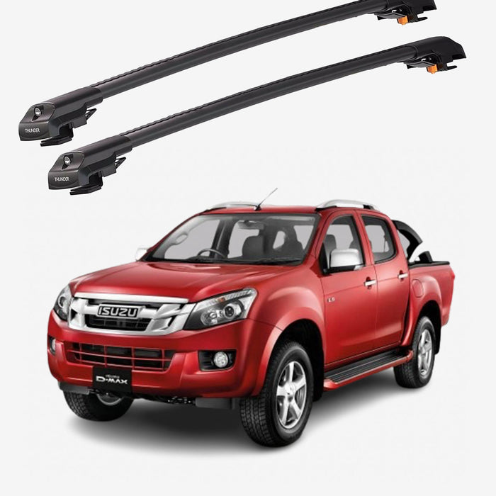 Catch Usa Car Roof Rack Cross Bars For Isuzu D - Max (Rt50) 2012 - 2015
