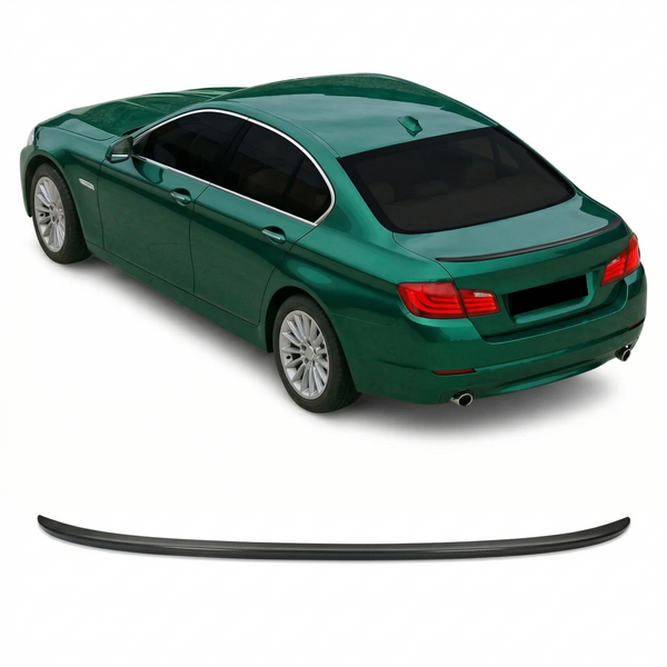 Gloss Black Rear Trunk Lip Spoiler for BMW 5 Series F10 Sedan 2010-2016 ABS Wing