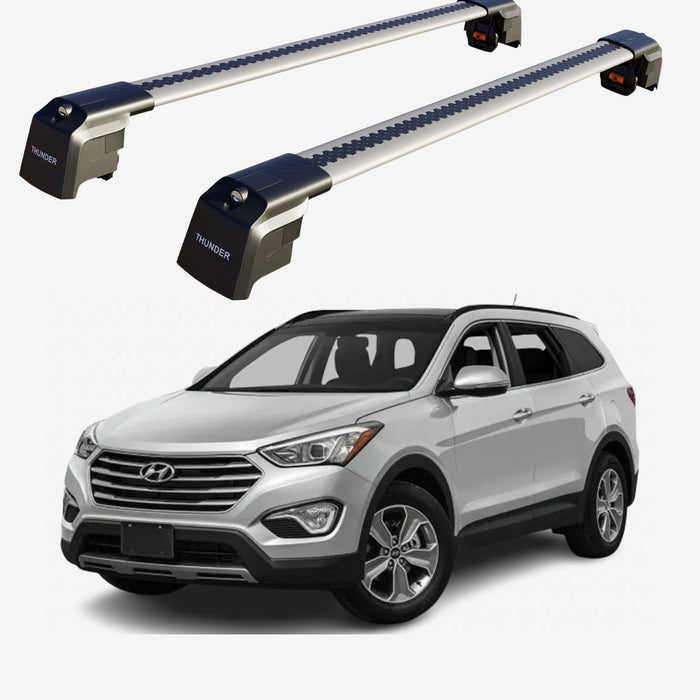 Catch Usa Car Roof Rack Cross Bars For HYUNDAI SANTA FE 2013 - 2018