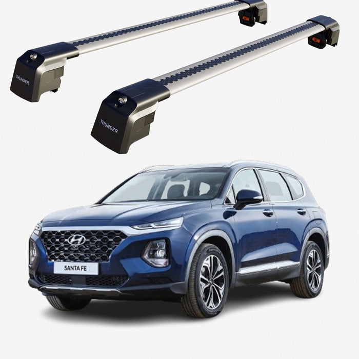 Catch Usa Car Roof Rack Cross Bars For HYUNDAI SANTA FE 2019 - 2023