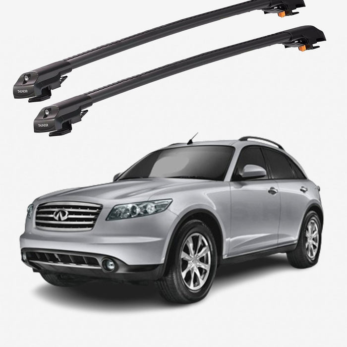 Catch Usa Car Roof Rack Cross Bars For Infınıtı Fx 2003 - 2008