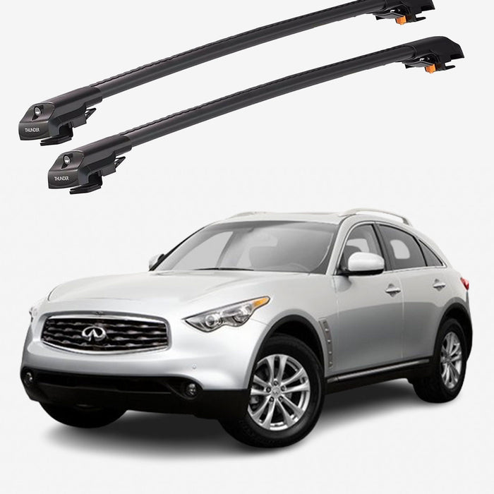 Catch Usa Car Roof Rack Cross Bars For Infınıtı Fx 2008 - Onwards