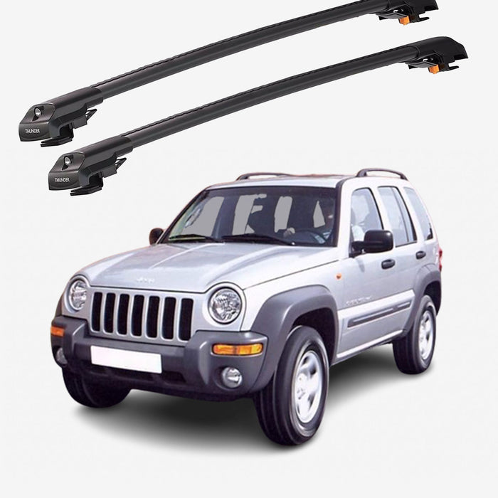 Catch Usa Car Roof Rack Cross Bars For Jeep Cherokee 2002 - 2007