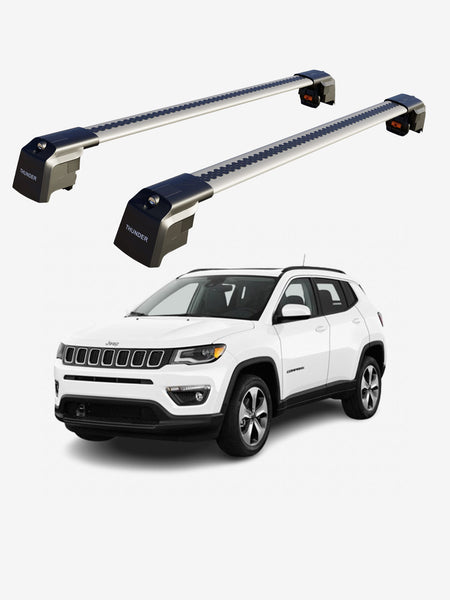 Catch Usa Car Roof Rack Cross Bars For JEEP COMPASS 2017 - Onwards