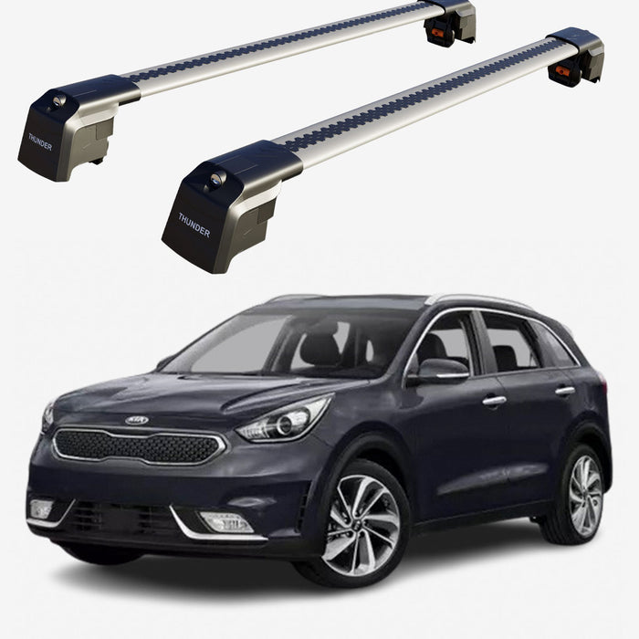 Catch Usa Car Roof Rack Cross Bars For KIA NIRO 2017 - 2022