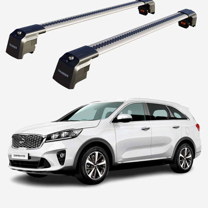 Catch Usa Car Roof Rack Cross Bars For KIA SORENTO PRIME 2015 - 2020