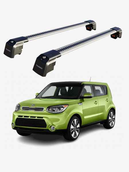 Catch Usa Car Roof Rack Cross Bars For KIA SOUL 2014 - 2019
