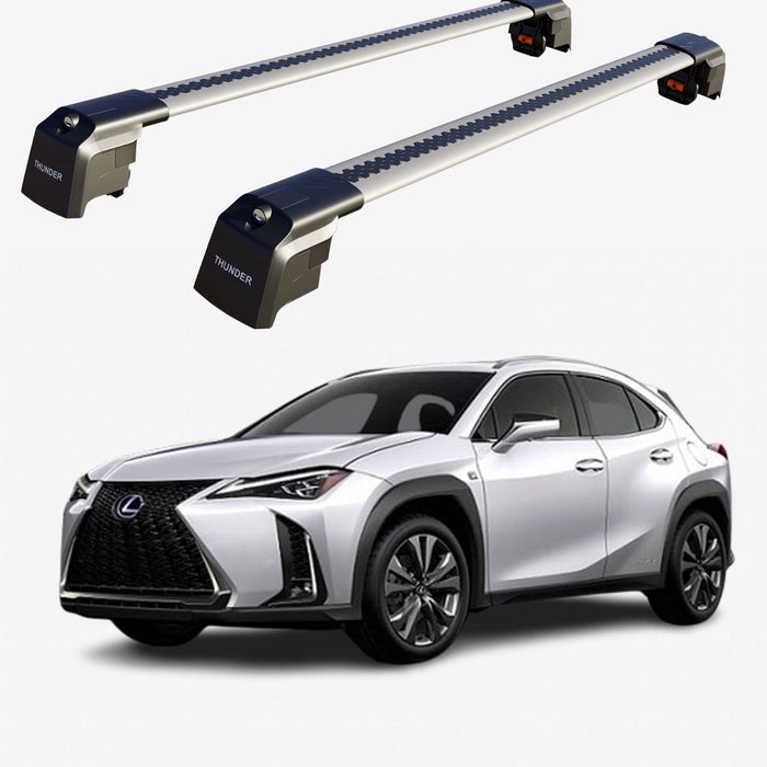 Catch Usa Car Roof Rack Cross Bars For LEXUS UX 2019 - Onwards