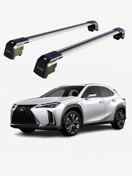 Catch Usa Car Roof Rack Cross Bars For LEXUS UX 2019 - Onwards