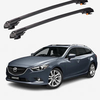 Catch Usa Car Roof Rack Cross Bars For Mazda 6 2013 - Onwards
