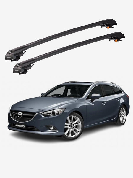 Catch Usa Car Roof Rack Cross Bars For Mazda 6 2013 - Onwards