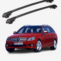 Catch Usa Car Roof Rack Cross Bars For Mercedes - Benz C - Class 2008 - 2014